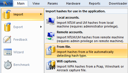 Import hashes